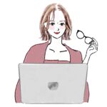 受付の女性